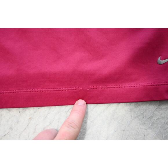 Nike Golf 1/4 Zip Dri Fit Tour Performance Pink Athletic Jacket Womens Medium - Picture 7 of 10